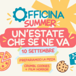 Chiusura di Officina Summer il 10 settembre con pizza, Crumbl Cookies e film horror
